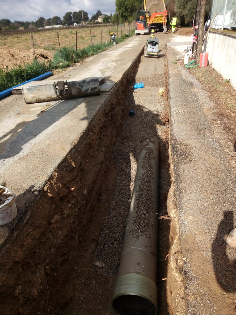 La capacité de la station d’épuration de Mazan n’étant plus suffisante pour recevoir les effluents de la commune, le syndicat a fait le choix de transférer