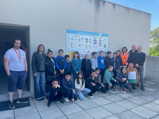 La pédagogie à l’honneur sur la station d’épuration de Carpentras