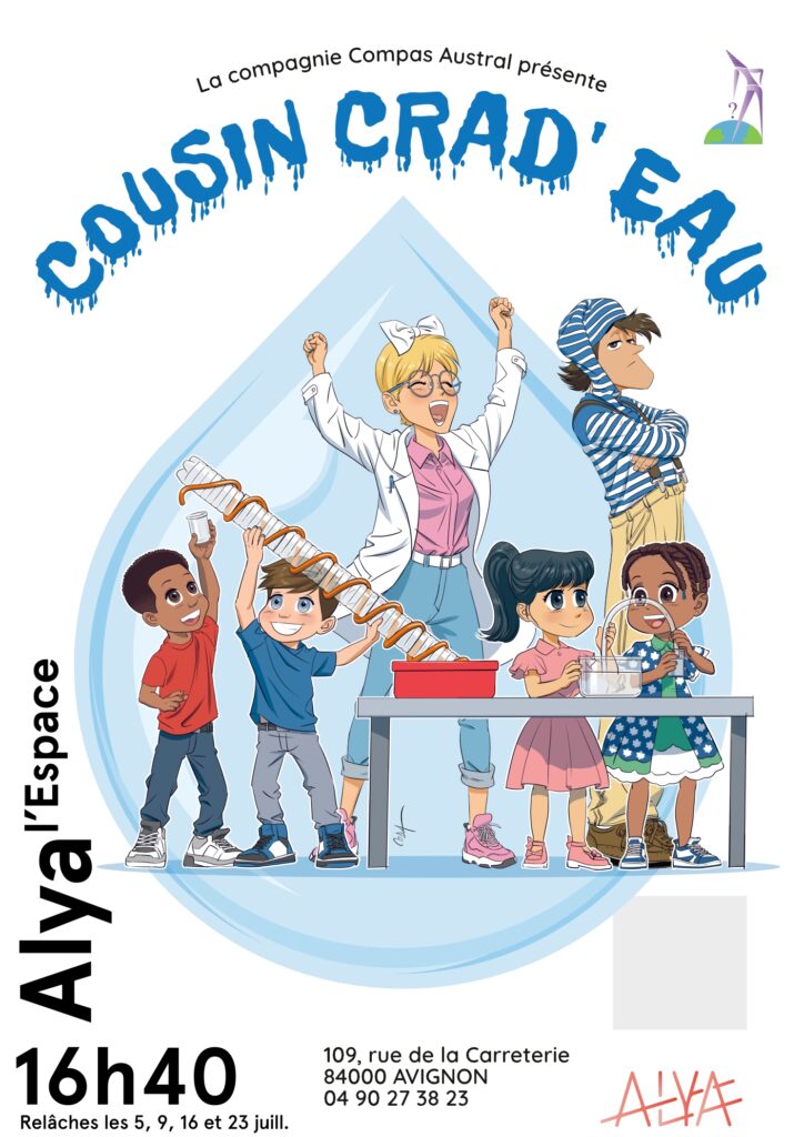 Cousin Crad'Eau au Festival d'Avignon!