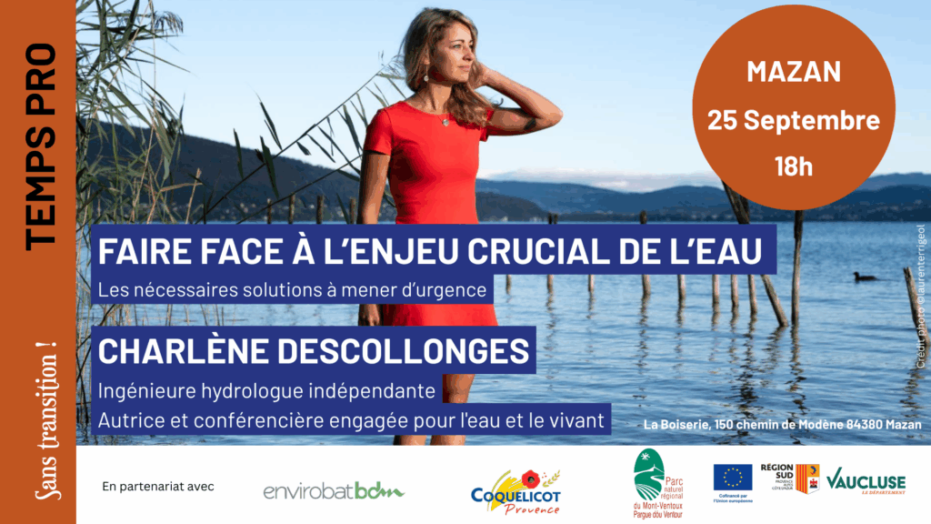 Changer de regard sur l'eau